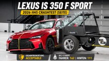 2026 Lexus IS 350 F Sport: IIHS Crashtest zeigt Schwächen