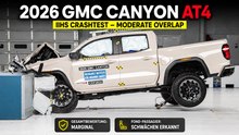 2026 GMC Canyon AT4 IIHS Crashtest: Schwächen im Fond