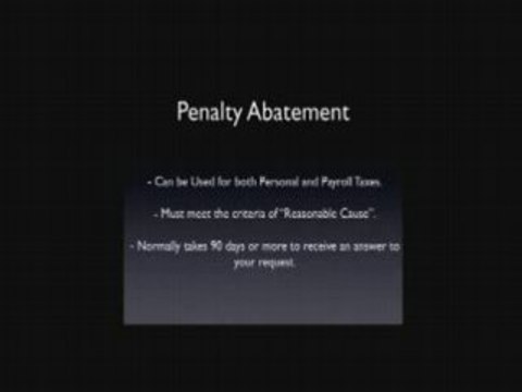 How to Get Rid of IRS Penalties - IRS Penalty Abatement