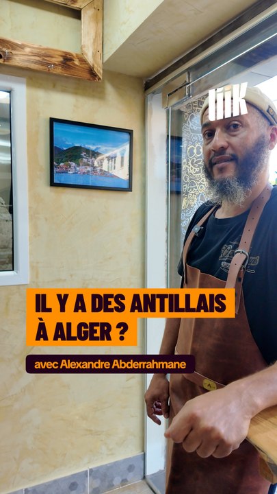 « Je crois que nous sommes 2 Antillais à Alger....