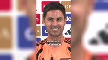Arteta missing Opta's supercomputer