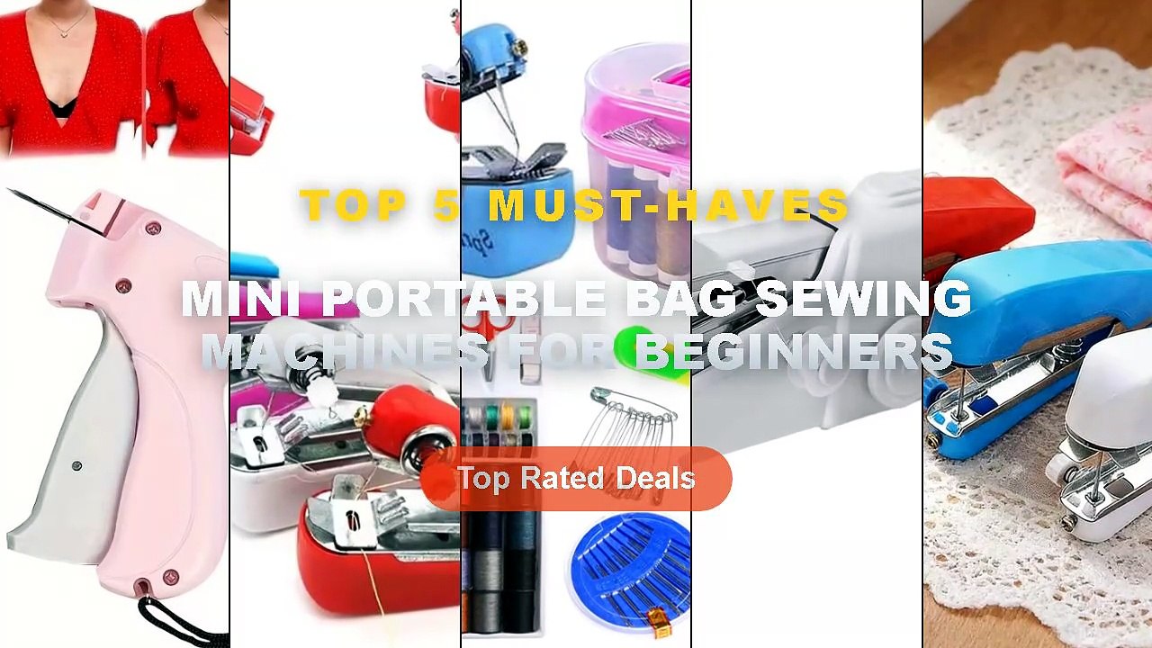 Don't Buy Mini Portable Bag Sewing Machines For Beginners Before Watching This! - "Mini Portable Handheld Sewing Machine...