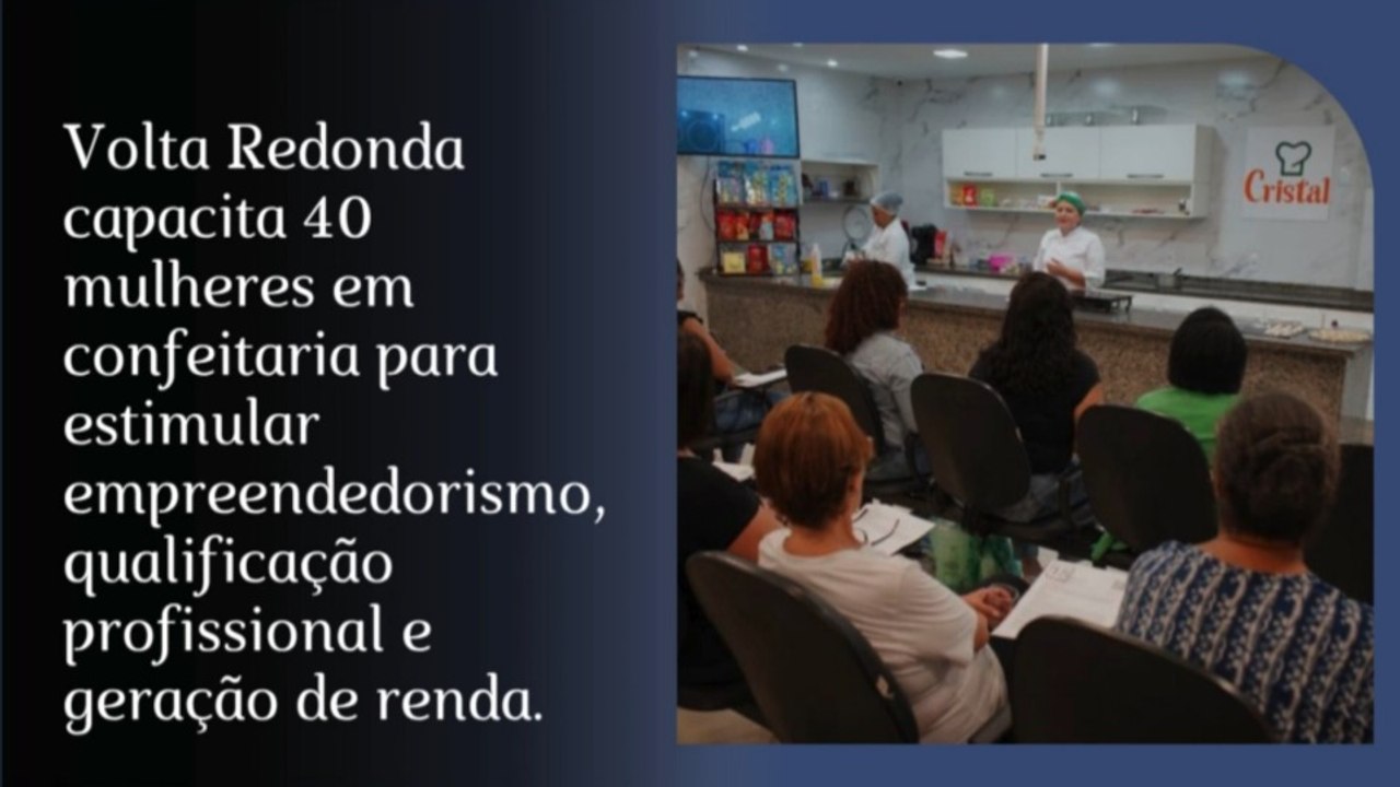 Volta Redonda capacita mulheres para empreender...