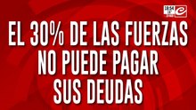 Policías pobres: el 30% de las fuerzas no puede pagar sus deudas