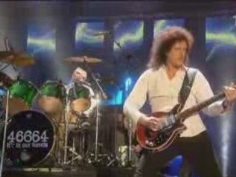 Queen & Paul Rodgers - One Vision (Live Nelson Mandela's Bir