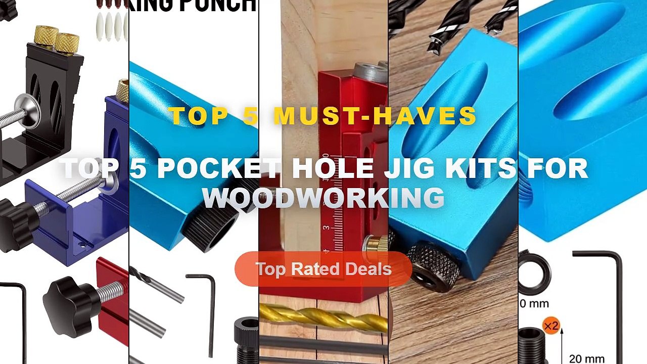 Top 5 Best Top 5 Pocket Hole Jig Kits For Woodw...