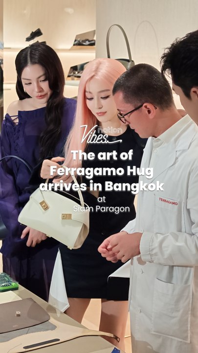 The art of Ferragamo Hug arrives in Bangkok