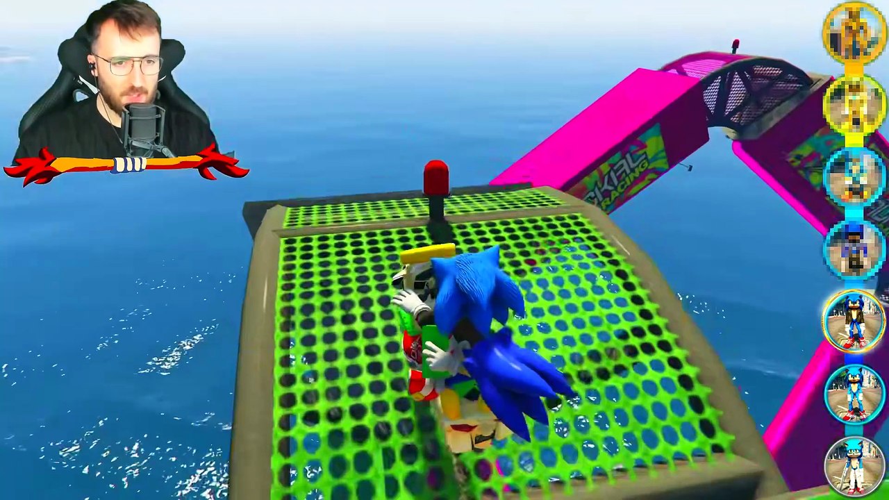 Mejorando a RIZZ SONIC en GTA 5 !! (Sonic Movie mod)