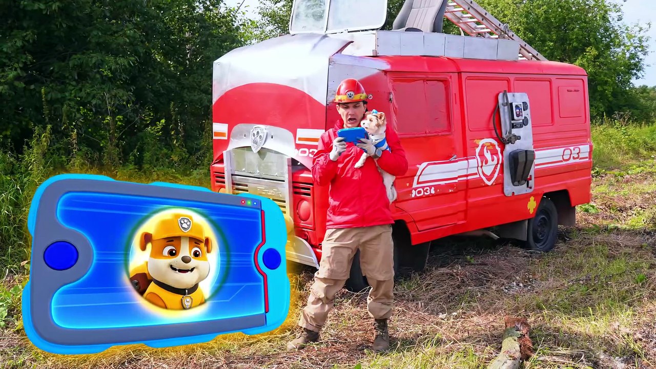 We Found PAW PATROL MARSHALL Car Abandoned Afte...