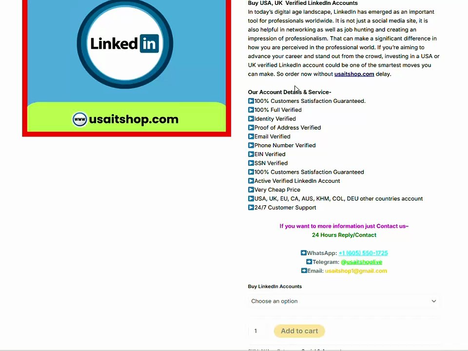 Ultimate Guide: Buy Aged LinkedIn Accounts (Top 5)