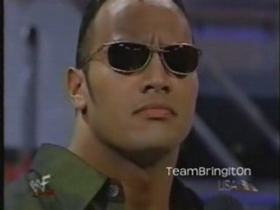 The Rock accepts the iron man match