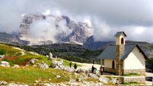 Tre Cime Dolomites Italy Mountain Tour 4K 60fps