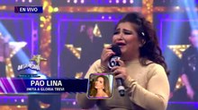 'Pao Lina' llora al presentarse como Gloria
