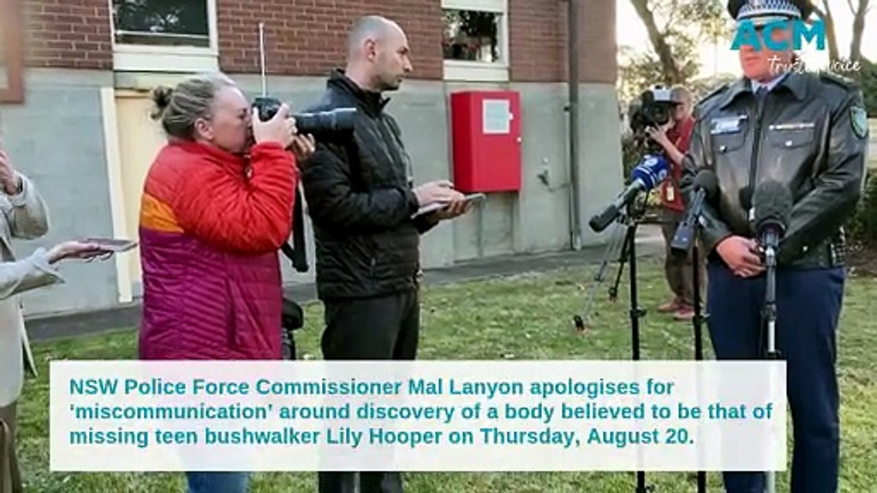 Commissioner Mal Lanyon apologises for 'miscomm...