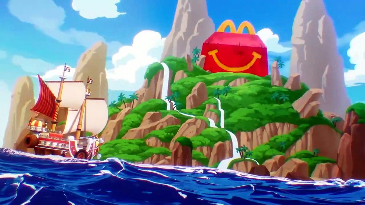 Promoción McDonald's - One Piece x Bob Esponja