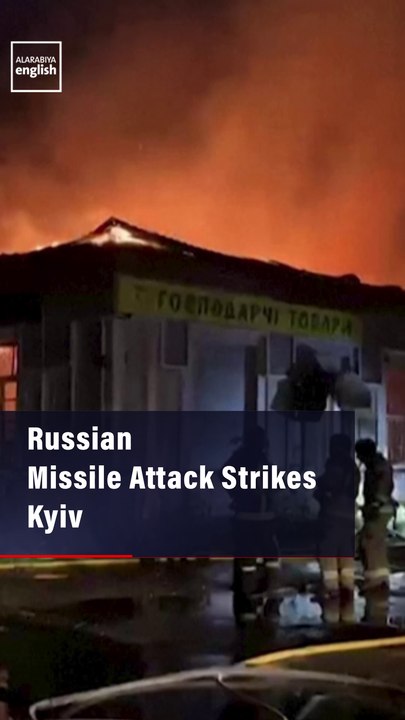 Russian Missile Attack Strikes Kyiv
