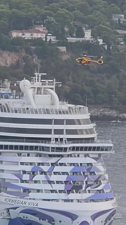 Malaise à bord du Norwegian Viva : les pompiers...