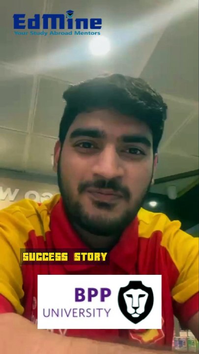 SUCCESS STORY | M. Sheharyar at BPP University #SuccessStory #UKStudyVisa #StudyInUK