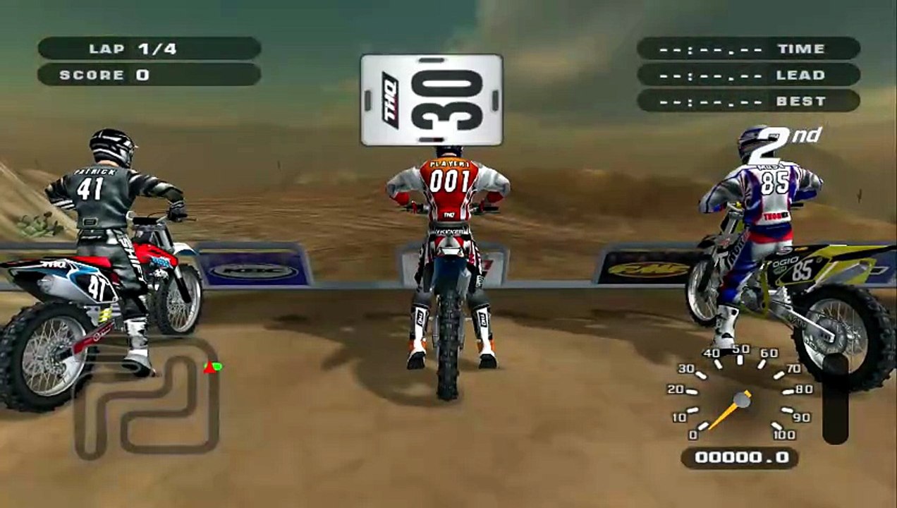 Can I Win A Four Lap Race (MX Unleashed)