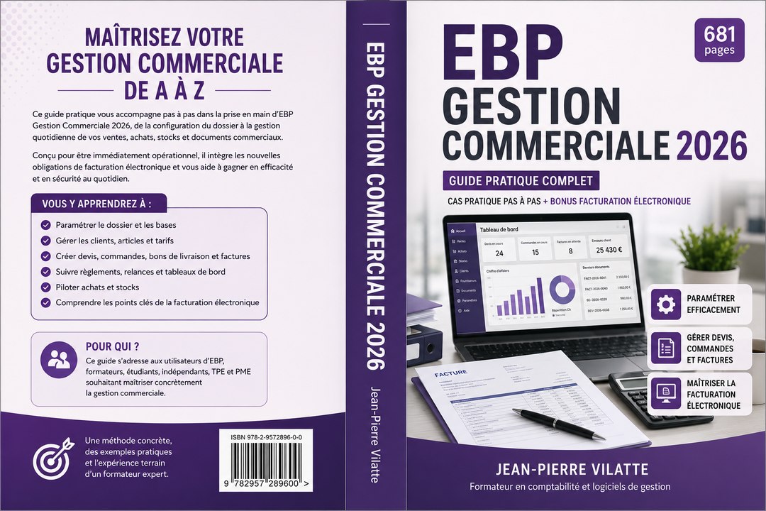 📘 EBP Gestion Commerciale 2026 : le guide complet est disponible !