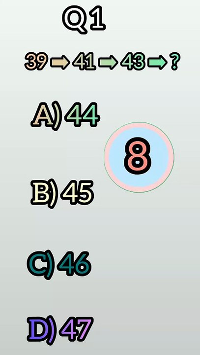 Spot the Missing Number! Math Quiz Challenge