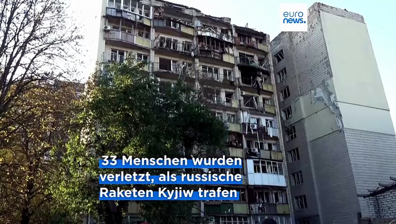 Russische Angriffe auf Kyjiw: 12 Tote, 33 Verletzte