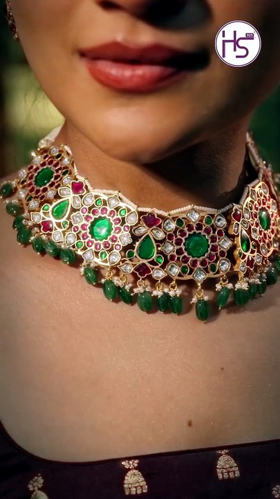 South Indian Bridal Jewellery Sets | Antique Kundan & Silver Jewellery