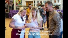 Penrice Academy, St Austell, Class of 2026 GCSE results day