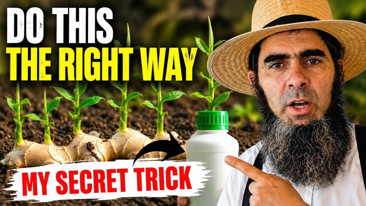 Never Plant Ginger Without Doing This First — The Old Way to a Big Harvest