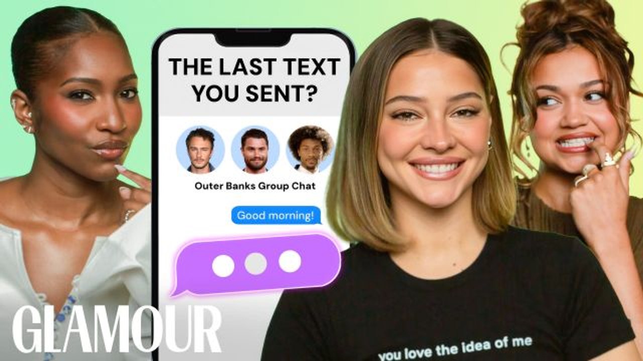 'Outer Banks' Cast Reveal What's On Their Phones