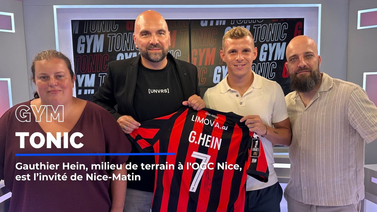 Gauthier Hein, Milieu de terrain à l’OGC Nice e...