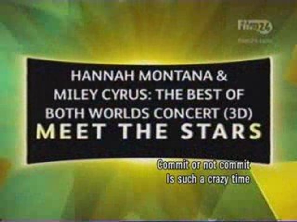 Hannah Montana And Miley Cyrus BOBW Concert - Meet The Star