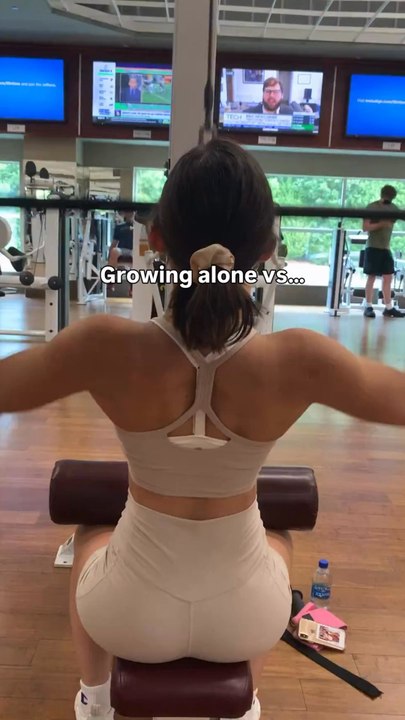 Growing alone teaches you discipline. Growing t...