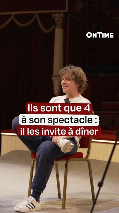 Le jour où Alex Lutz a invité à dîner les 4 personnes qui sont venus le voir