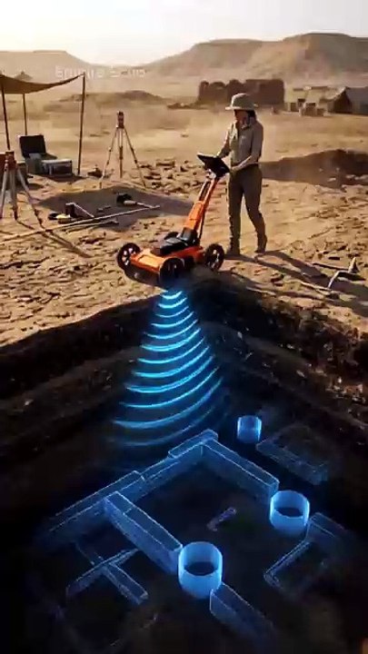 📡🏺 Scientists Found Hidden Ancient Structures Without Digging | Egypt's Buried Mystery