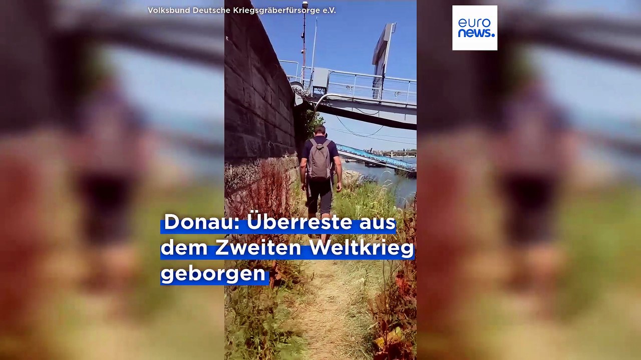 Weltweite Schlagzeilen: Was jetzt mit den Überresten der Wehrmachtsoldaten aus der Donau passiert