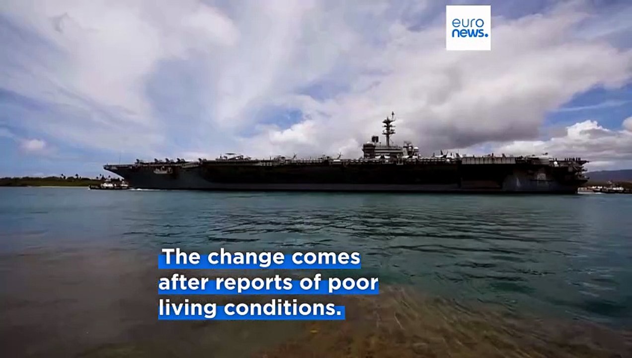 New US carrier strike group arrives in Middle E...