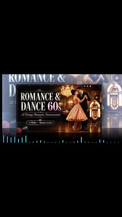 ROMANCE & DANCE 60s 💕 | Romantic Vintage Instrumental Music | 12 Retro Love Song