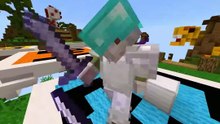 لما تفوز جيم سكاي وارز سولو باحتراف! 😱🔥 #shorts #minecraft  #جيمنج  #ماين_كرافت  #cubecraft #العاب