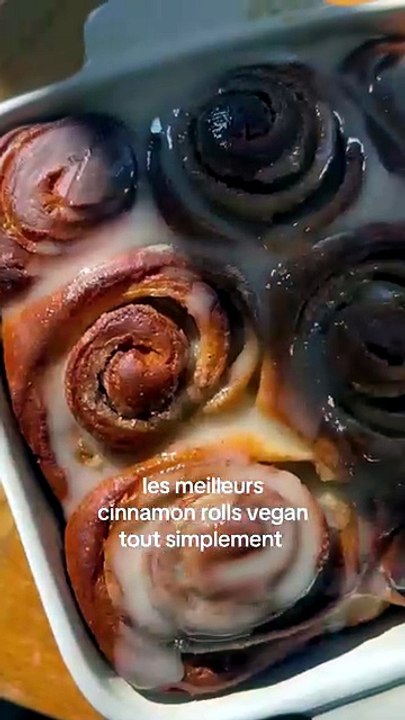 les meilleurs cinnamon rolls vegan