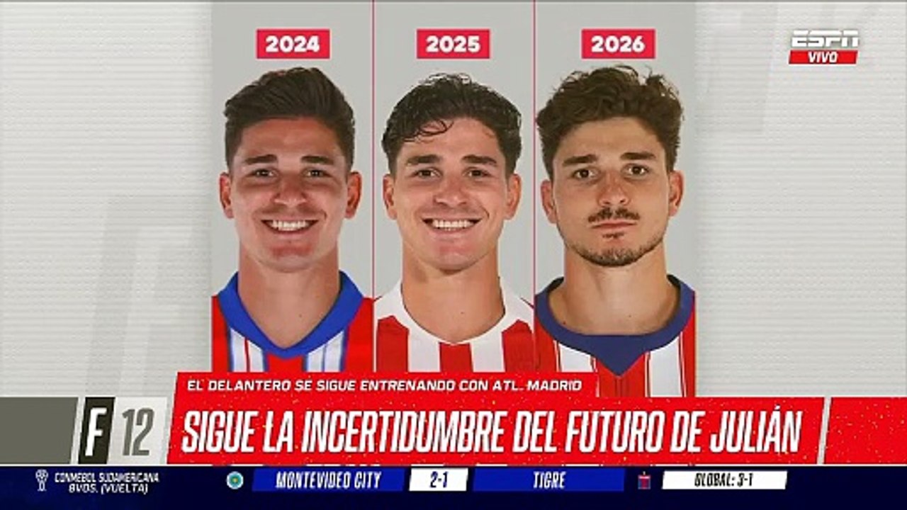 Comparando las fotos de Julián durante los añ...