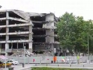 Nantes : démolition immeuble Neptune