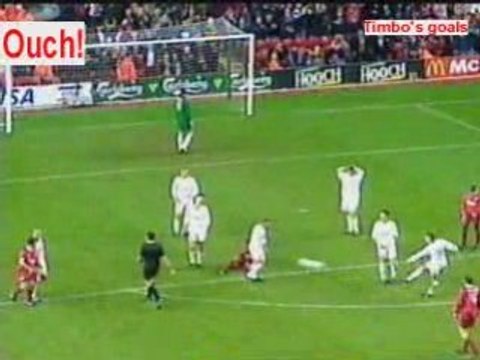 Soccer Funny Accident - liverpool vs bradford ouch
