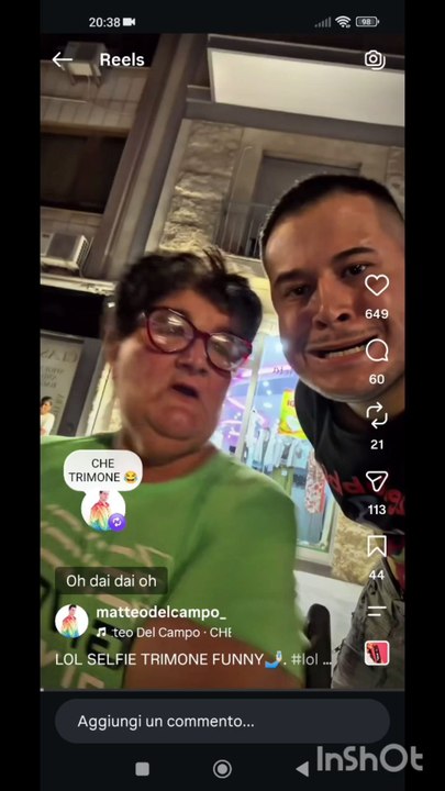 Matteo del campo story il selfie e l'esperiment...