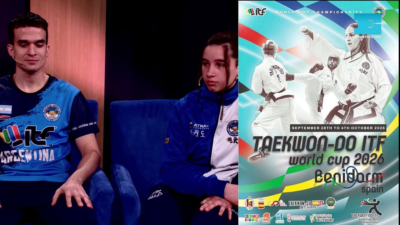 Fede y Male rumbo al mundial de TaekonDo