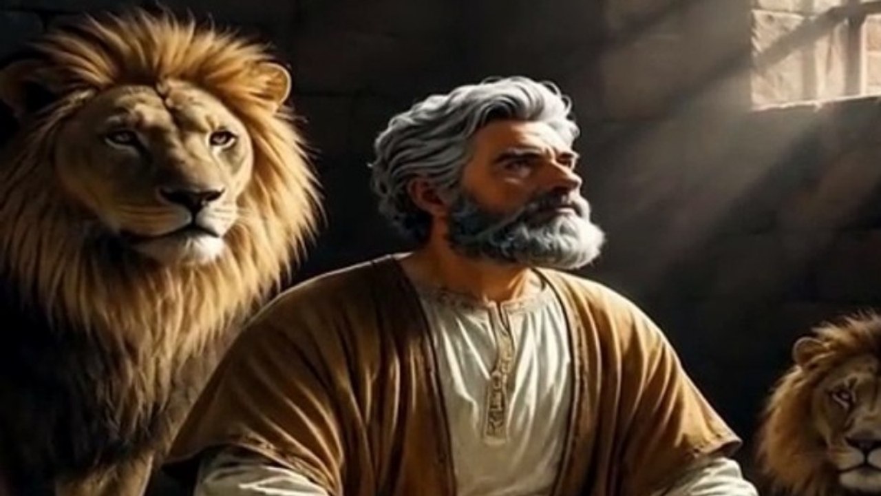 Daniel in the Lions’ Den | God Shut the Lions’...