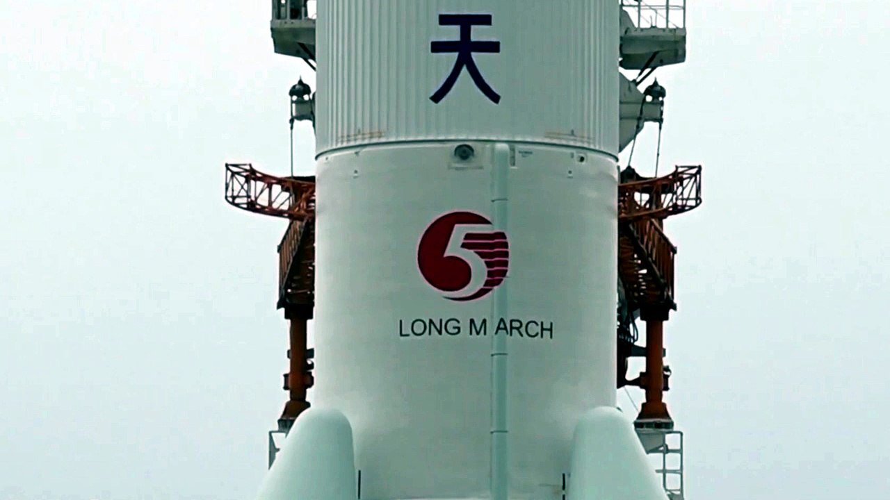 China's Chang'e-7 lunar probe prepped for launc...