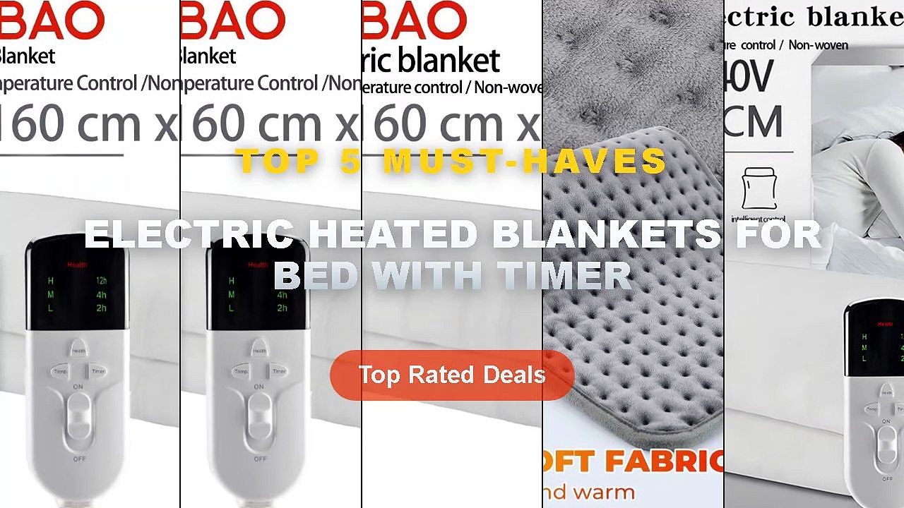 Why Everyone Is Buying Electric Heated Blankets...
