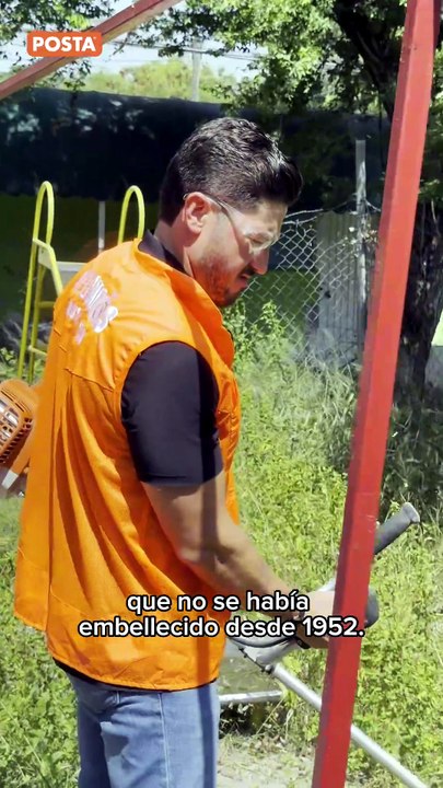 Samuel García supervisa rehabilitación de escue...