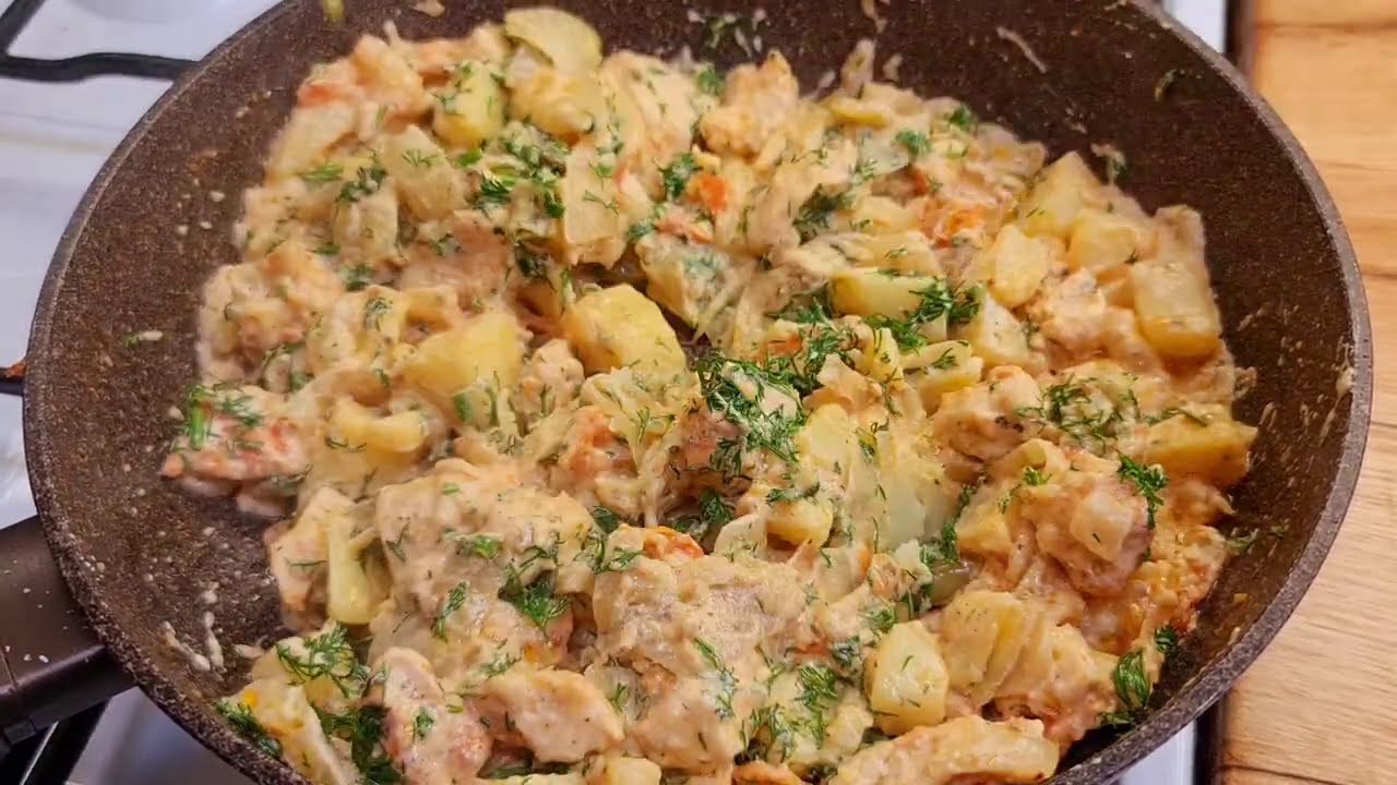 Billiges und schnelles Rezept für ein Abendessen mit 3 Hauptzutaten, schnell einfach und lecker